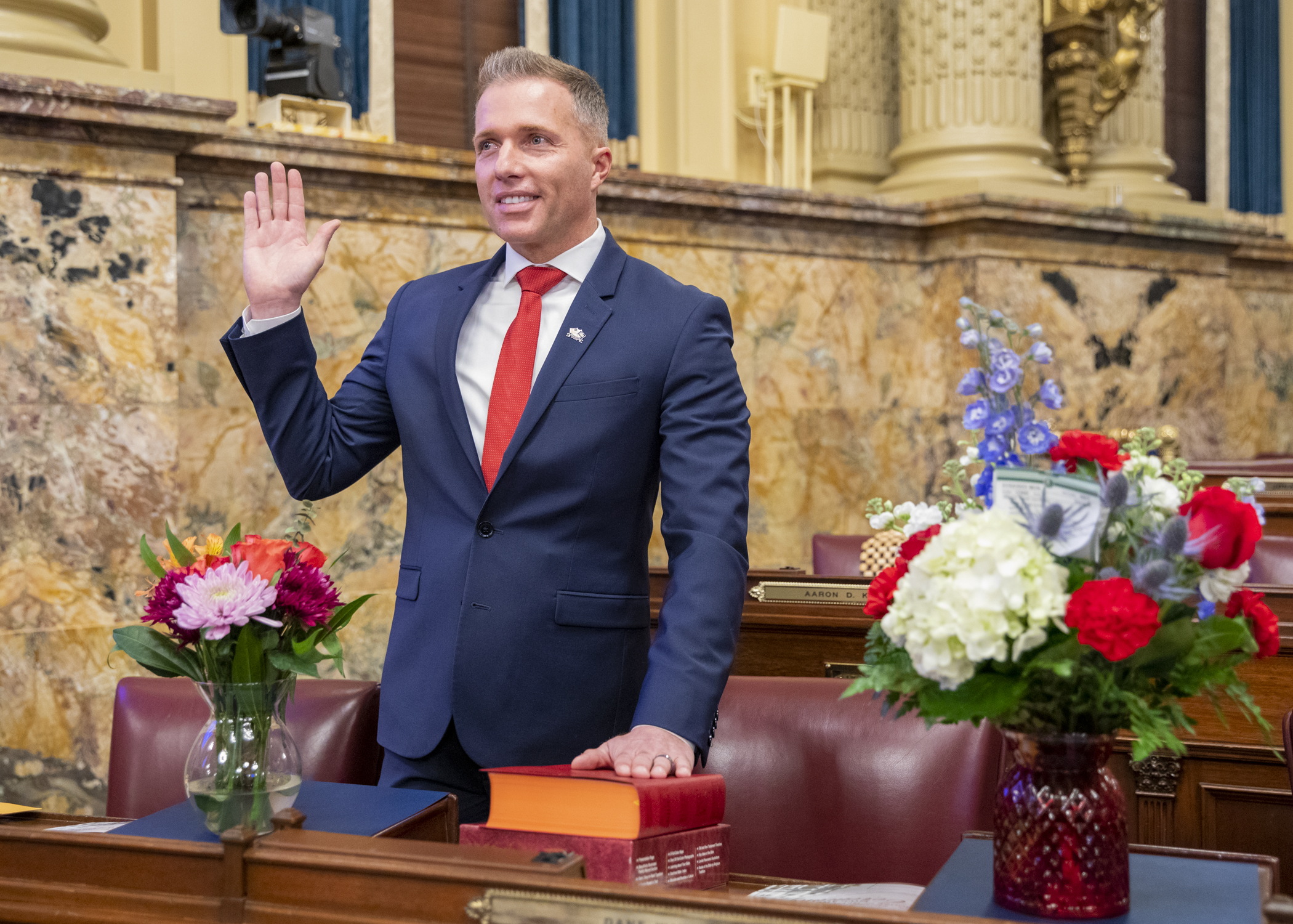Watro Takes Oath of Office for First Term in PA House 